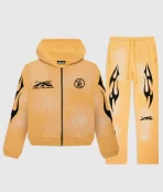 Hellstar Sport Tracksuit Yellow (2)