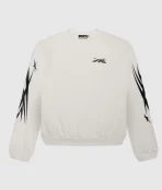 Hellstar Sports Crewneck White (2)