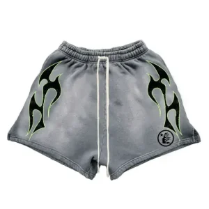 Hellstar Capsule 10 Flame Grey Shorts
