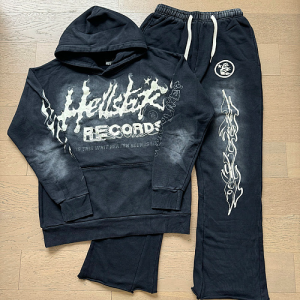 Hellstar Eclipse Black Tracksuit