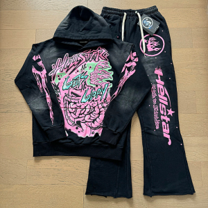 Hellstar Graphite Black Tracksuit