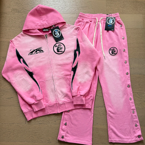Hellstar Pink Aura Tracksuit