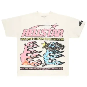 Hellstar Pixel T-Shirt White