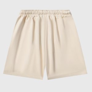 Hellstar Sports Flame Shorts Biege