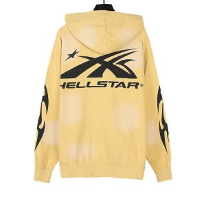Hellstar Yellow Zip Hoodie